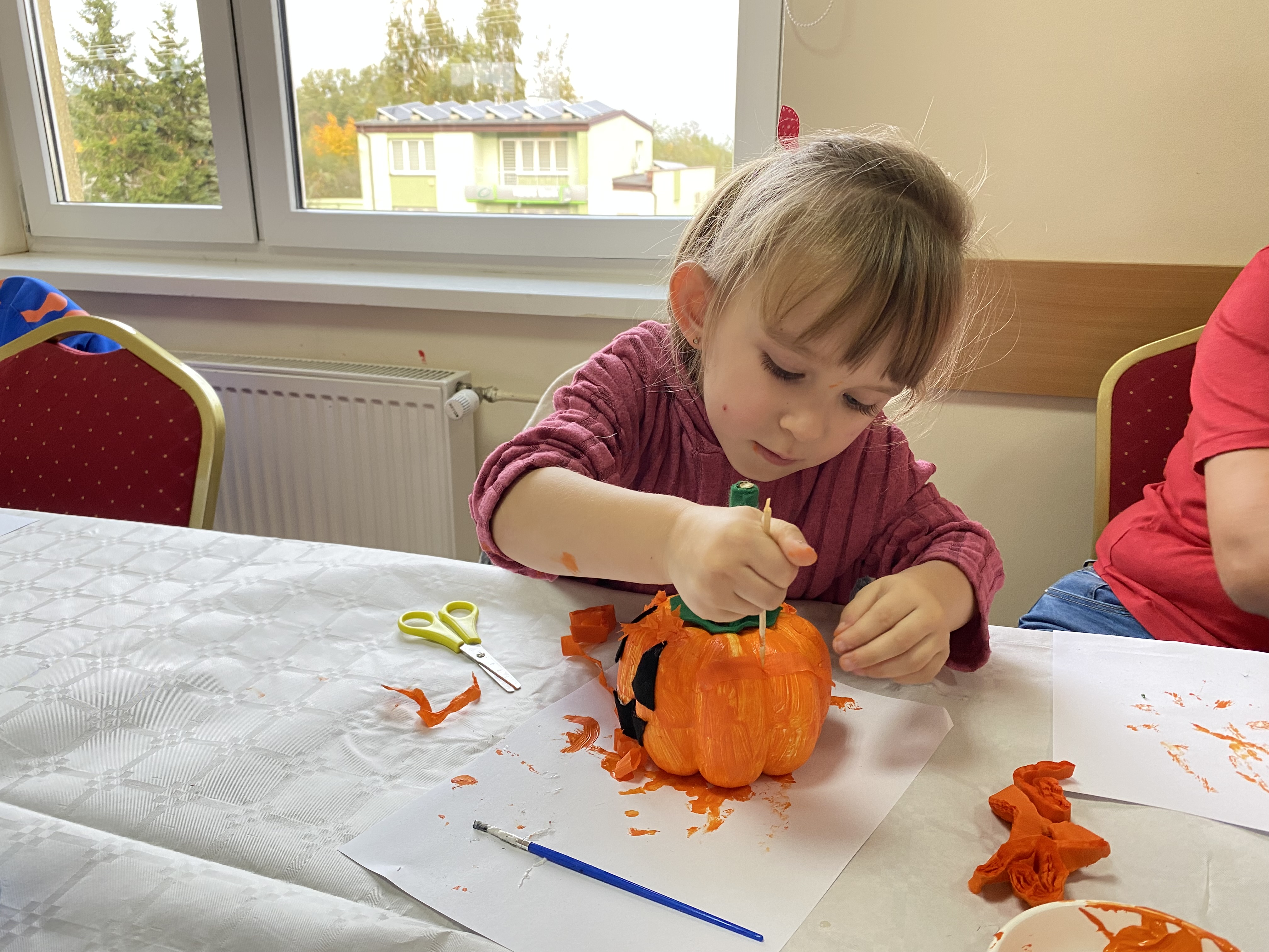 Halloweenowe zajęcia plastyczne