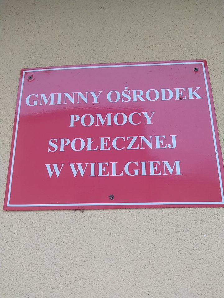 Zdjęcie tablicy GOPS Wielgie